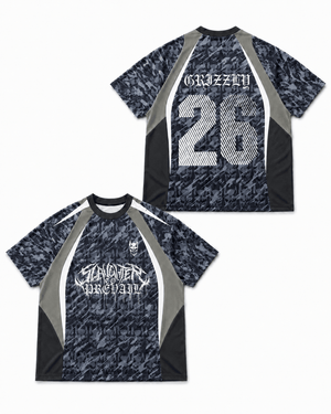 Preorder Slaughter to Prevail - Grizzly Football Jersey - First Blood Merchandise