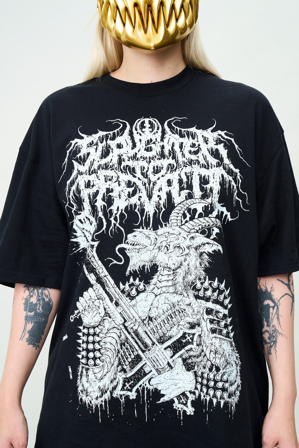 Slaughter to Prevail - Black Metal - T-Shirt - First Blood Merchandise