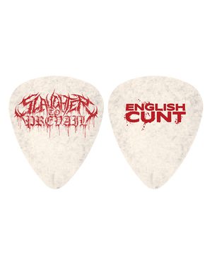 Slaughter To Prevail - English Cunt Guitar Pick - First Blood Merchandise