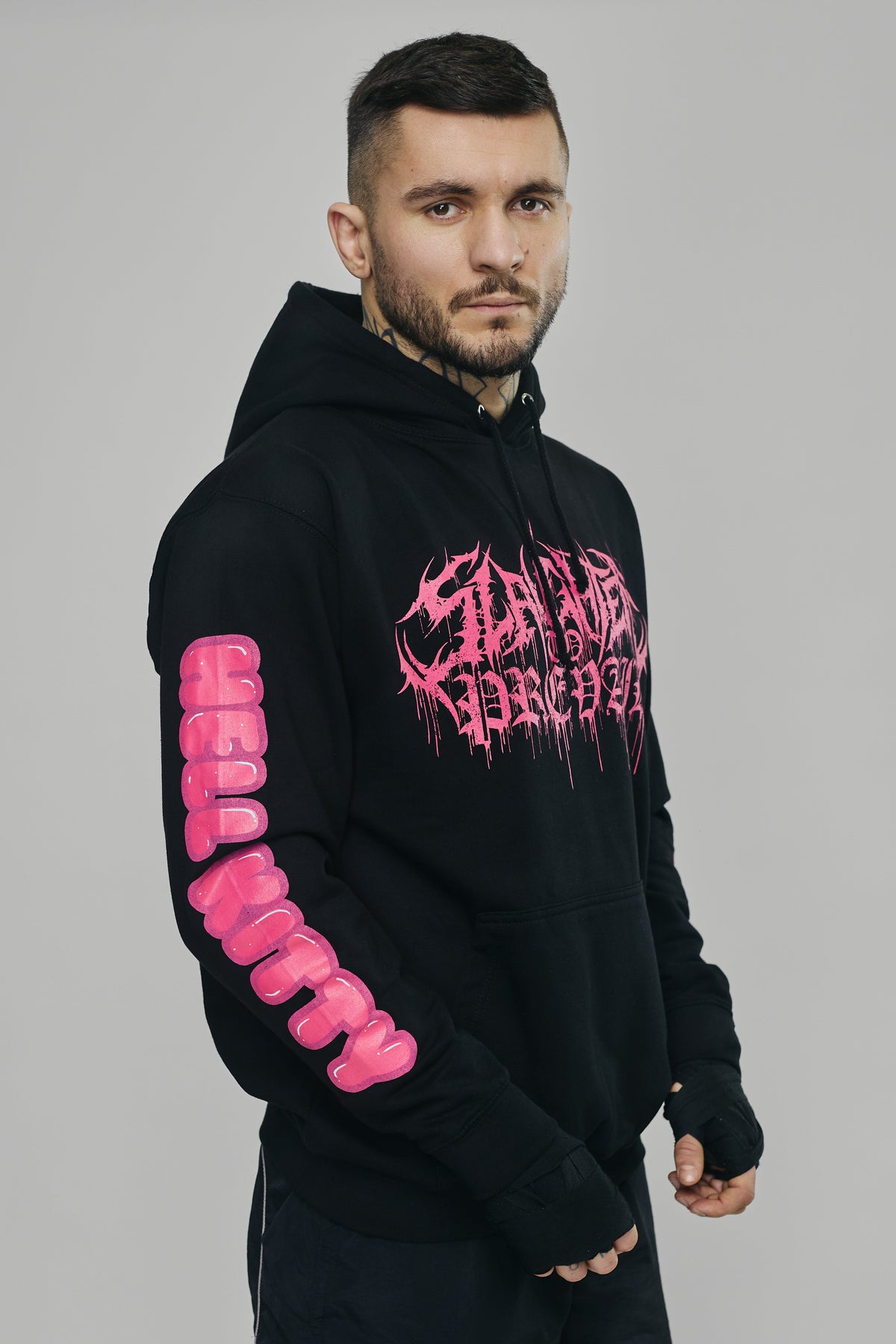 SLAUGHTER TO PREVAIL - HELL KITTY HOODIE - First Blood Merchandise