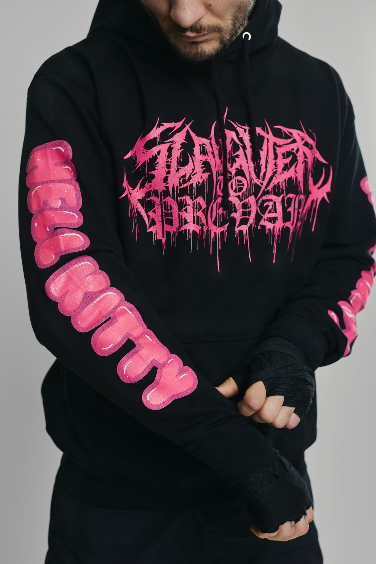 SLAUGHTER TO PREVAIL - HELL KITTY HOODIE - First Blood Merchandise