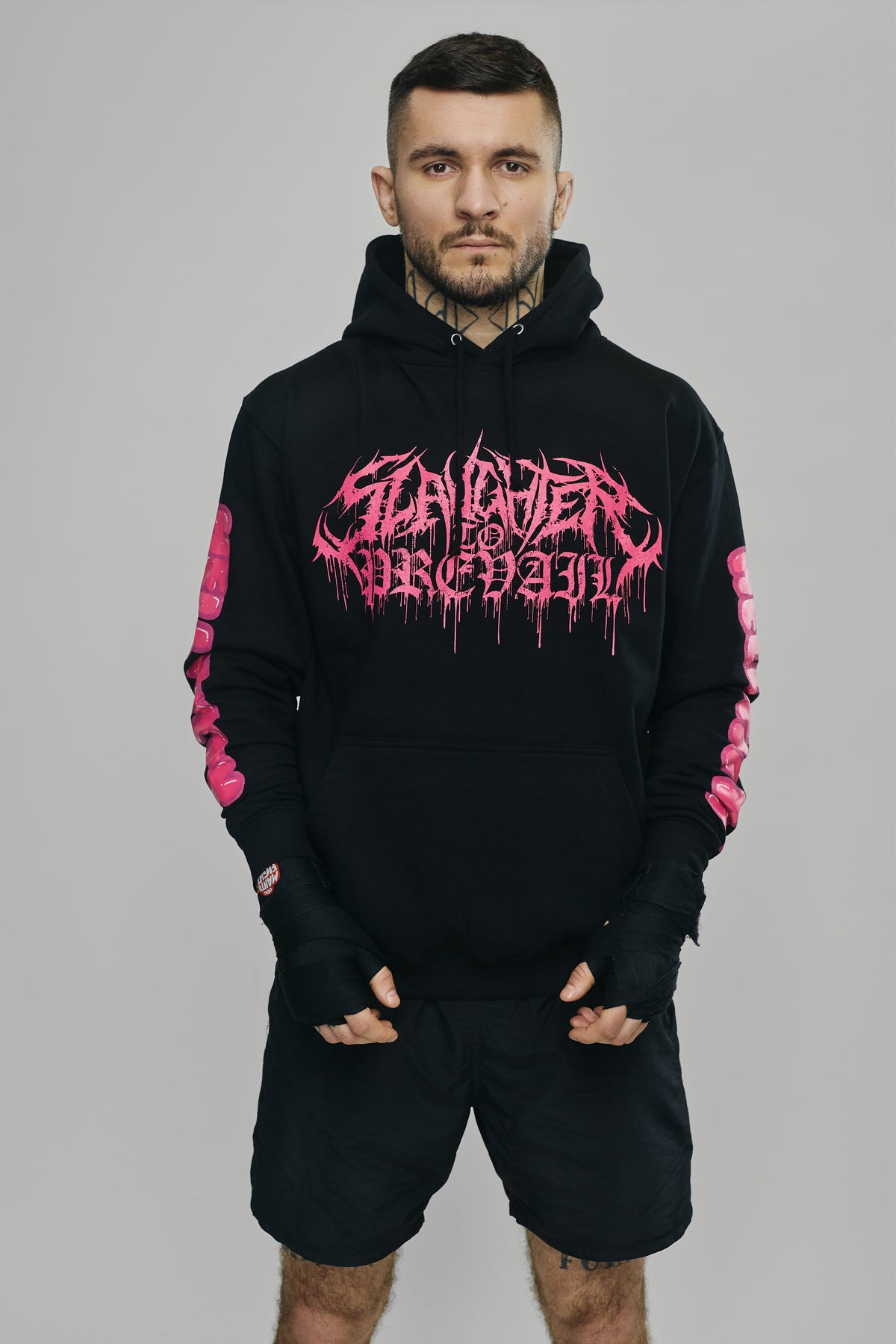 SLAUGHTER TO PREVAIL - HELL KITTY HOODIE - First Blood Merchandise