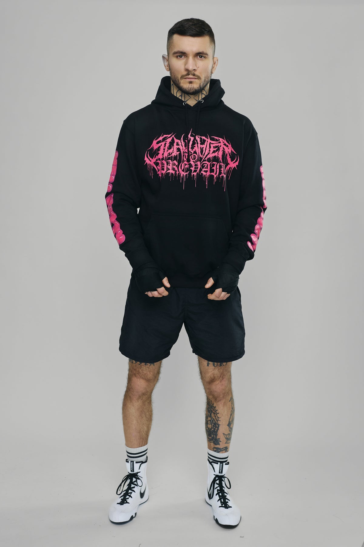 SLAUGHTER TO PREVAIL - HELL KITTY HOODIE - First Blood Merchandise