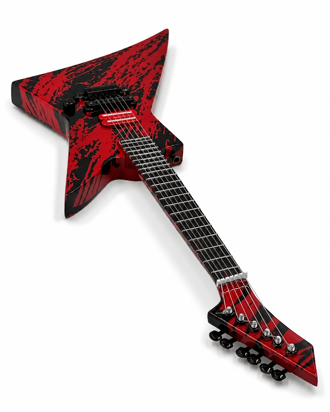 Slaughter to Prevail - Jack's Black Mini Guitar - First Blood Merchandise