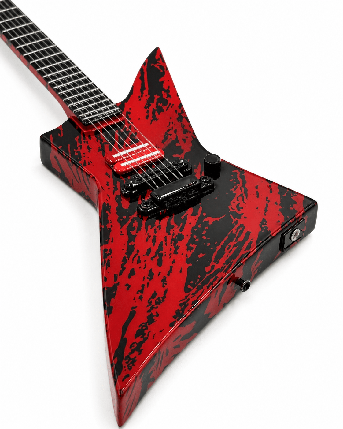Slaughter to Prevail - Jack's Black Mini Guitar - First Blood Merchandise