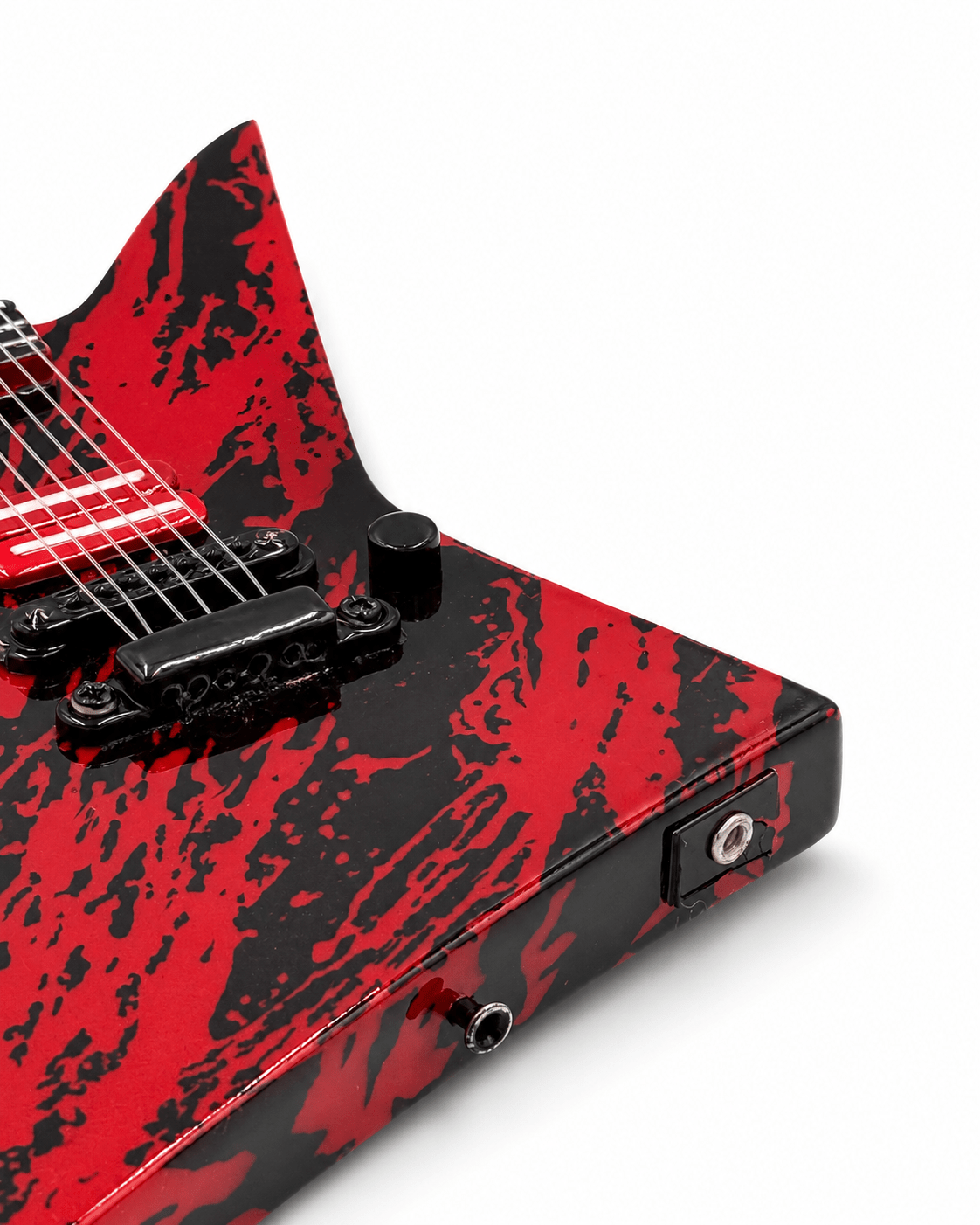 Slaughter to Prevail - Jack's Black Mini Guitar - First Blood Merchandise
