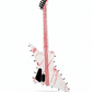 Slaughter to Prevail - Jack's White Mini Guitar - First Blood Merchandise