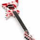 Slaughter to Prevail - Jack's White Mini Guitar - First Blood Merchandise